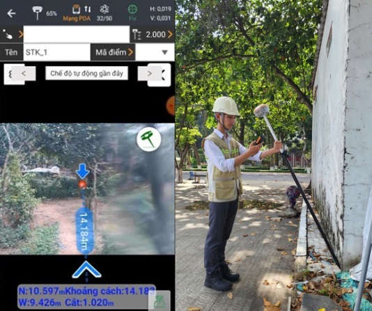 DỄ DÀNG TRONG ĐO ĐẠC